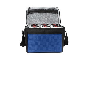Port Authority Small 6-Can Cube Cooler with Top Handle - 1 of 4
