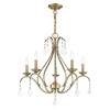Livex Lighting Caterina 5 - Light Chandelier in  Antique Brass - 2 of 3