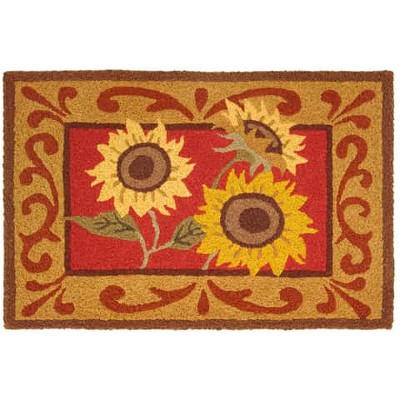 Park Designs House And Sunflowers Hooked Rug : Target