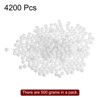 Unique Bargains Loose Craft DIY Earring Necklace Making Acrylic Round Beads 4200 Pcs - 3 of 4