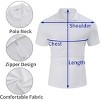 Men's 2 Pieces Outfits Quarter Zip Polo Shirt and Shorts Set 2025  Summer Casual Athletic Suit Tracksuit Set - 3 of 4