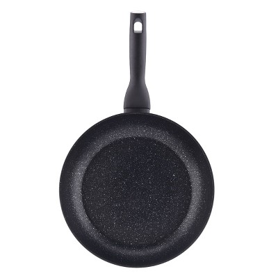 Korkmaz 10.5" Black Aluminum Nonstick Frypan
