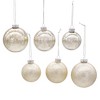 Kurt Adler 60-80MM Shiny and Matter Platinum Mercury Glass Balls, 20-Piece Set - 2 of 4