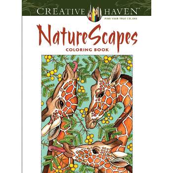 NatureScapes - (Adult Coloring Books: Nature) by  Patricia J Wynne (Paperback)