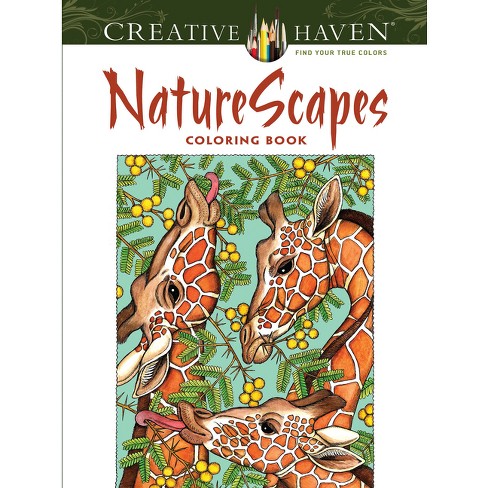 NatureScapes - (Adult Coloring Books: Nature) by Patricia J Wynne  (Paperback)