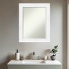 Amanti Art Sloped Half-Inch-Bevel Framed Bathroom Vanity Wall Mirror - 4 of 4
