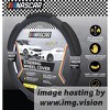 NASCAR Steering Wheel Cover, Big Comfy Cushion, Grip & Comfort, Universal Fit 14.5"-15.5" For Car, SUV, Truck, Quality Synthetic Leather & Mesh - 3 of 4