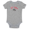 NCAA New Mexico Lobos Infant Boys' Short Sleeve 3pk Bodysuit Set - 4 of 4