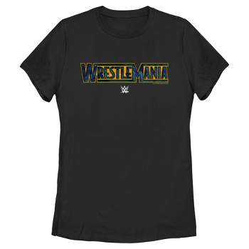 Women's WWE Wrestlemania Logo T-Shirt