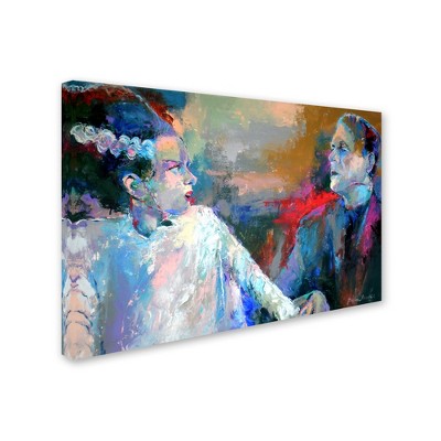 Trademark Fine Art - Richard Wallich 'Frankenstein and His Wife'