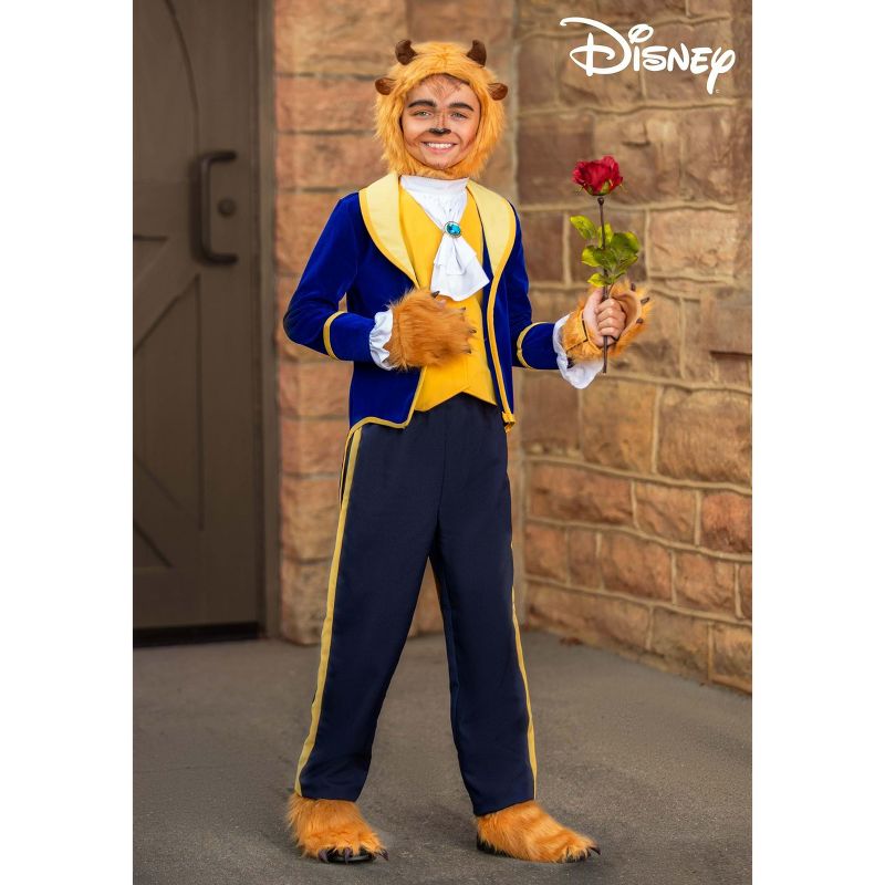 HalloweenCostumes.com Disney's Beauty and the Beast Boy's Beast Costume., 2 of 14