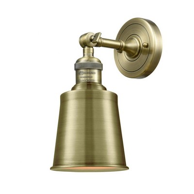 Addison - 1 Light Wall Sconce In Traditional Style-11 Inches Tall and 5 Inches Wide