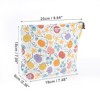 Unique Bargains Women Pumpkin Cosmetic Bag Assorted Color 1 Pc - 2 of 3