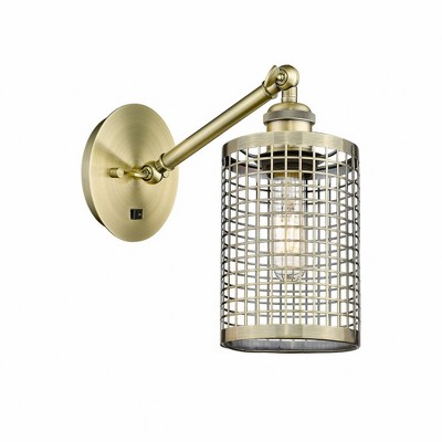 Innovations Lighting Nestbrook 1 - Light Sconce in  Antique Brass
