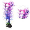 Unique Bargains Aquarium Plastic Plants Tree for Fish Tank Landscape Decor 4.72" 2 Pcs - 3 of 4
