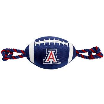 NCAA Arizona Wildcats Nylon Football Dog Toy