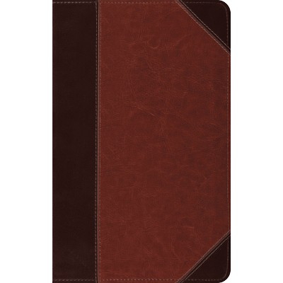 Thinline Bible-ESV-Portfolio Design - (Leather Bound)