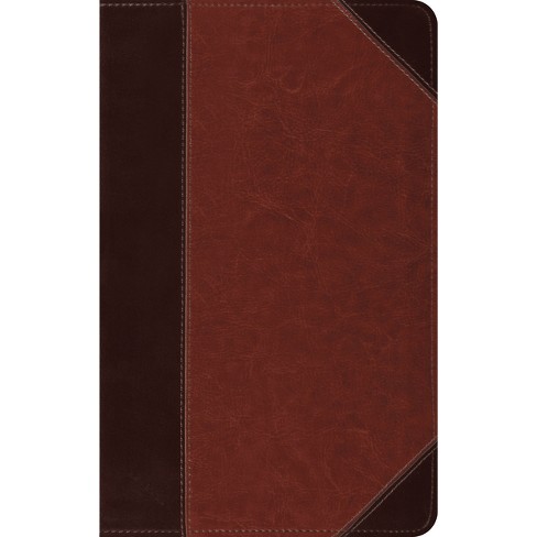 Thinline Bible-esv-portfolio Design - (leather Bound) : Target