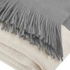 60"x50" Color Block Faux Cashmere Throw Blanket - image 2 of 4