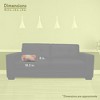 Majestic Home Goods,Bolster Pillow Blooms Citrus - 3 of 4