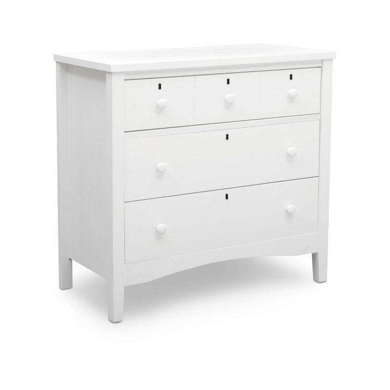 Delta Children Farmhouse 3 Drawer Dresser with Changing Top and Interlocking Drawers, 6 of 13