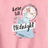 Boys' - Disney - Here Till Midnight Graphic Long Sleeve Fleece Sweatshirt - 2 of 4