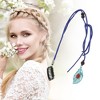 Unique Bargains Women's Leaf Braided Hair Chain 1 Pc - 4 of 4