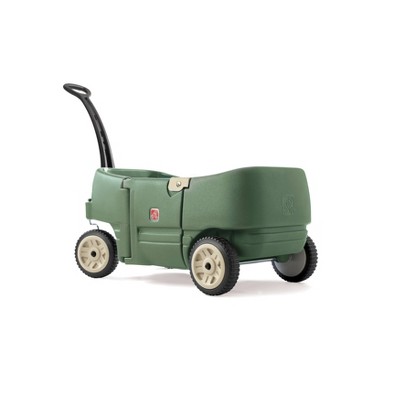 Step2 2 Seater Wagon - Willow Green