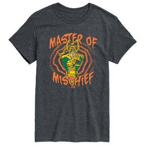 Men's - Marvel - Loki Master Of Mischief Short Sleeve Graphic T-Shirt - 1 of 3