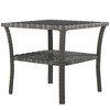 NicBex Ceramic Garden Stool with Double-Coin Knotted Ring Design, Outdoor Side Table for Patio, Versatile Patio End Table, Decorative Outdoor Table - 2 of 4