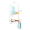 Better Living Products 2 Tier Venus Rust Proof Shower Caddy Aluminum: Bathroom Storage, Wall Mount Organizer Shelf - 2 of 4