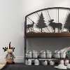 Kumasinova 41" Farmhouse Shoe Storage Bench with Fabric Cushion,Rustic Entryway Bench with Metal Frame,Multi-Purpose Shoe Rack Bench for Small Spaces - 4 of 4