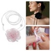 Unique Bargains Rose Beaded Tie Choker Necklace 1 Pc - 3 of 4