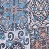Unique Bargains PVC Tile Stickers 5.91"x5.91" Gray Orange 24 Pcs - 2 of 4