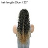 Unique Bargains Women's Latin American curly ponytail long hair Hair Extensions High Temperature Fiber 22IN 1 Pc - 4 of 4