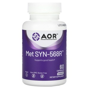 Advanced Orthomolecular Research AOR Met SYN-568R, 60  Capsules - 1 of 2