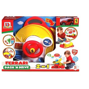 Maisto - Dash N Drive with Ferrari F12 Berlinetta Playset, Interactive Steering Wheel and Sounds, 12 Months+, Multicolor - 1 of 2