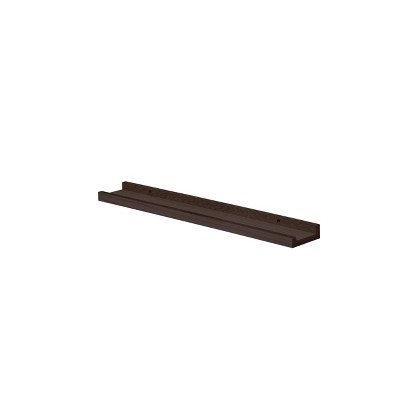 24" x 4" Border Shelf Espresso - Dolle Shelving