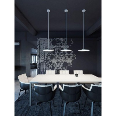 AFX Edge Round 1 - Light Pendant in  Black