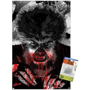 Trends International The Wolf Man - Autumn Moon Unframed Wall Poster Prints - 1 of 4