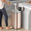 Itouchless Softstep Step Pedal Kitchen Trash Can With Absorbx Odor