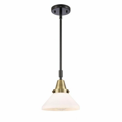 Caden - 1 Light Stem Hung Mini Pendant In Industrial Style-9.13 Inches Tall and 8 Inches Wide