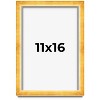 PosterPalooza | Minimalist Shadow Box Gold Picture Frame - UV Acrylic, Backing, Hanging Hardware - 2 of 4