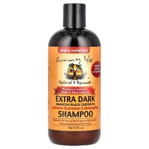 Sunny Isle Jamaican Black Castor Oil Extreme Hydrating Shampoo, Orange, 10 Fl Oz, Packaging May Vary - 1 of 2