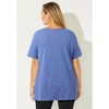 Catherines Women's Plus Size Placement Print Tee - 3 of 4