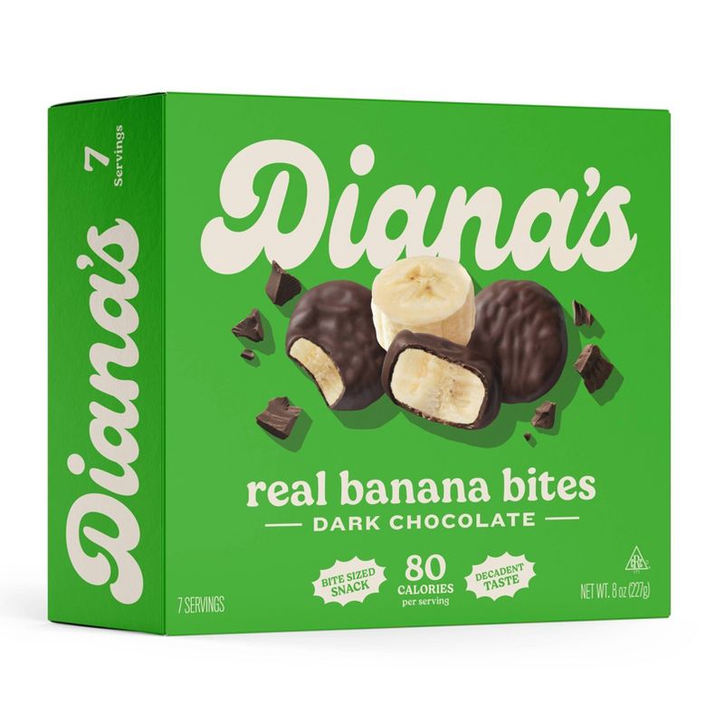 Diana&#39;s Bananas Frozen Dark Chocolate Real Banana Bites - 8oz, 3 of 7