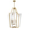 Savoy House Farell 4 - Light Pendant in  Warm Brass - 3 of 4
