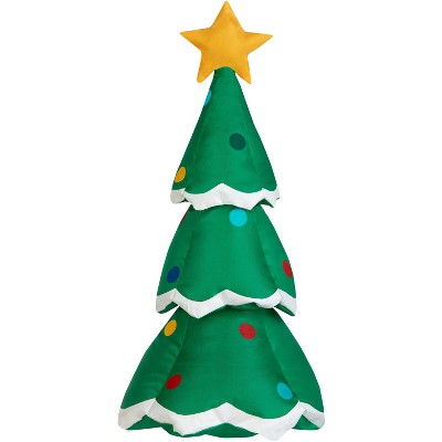 Gemmy Airdorable Christmas Airblown Inflatable Christmas Decor Tree,  Tall, green