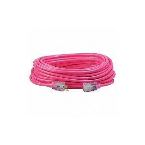 Southwire  Extension Cord,12 AWG,125VAC,100 ft. L 2579SW000A - 1 of 4