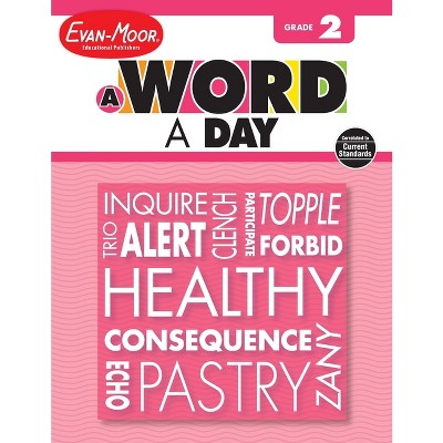 A Word a Day, Grade 2 Teacher Edition - by  Evan-Moor Educational Publishers (Paperback)